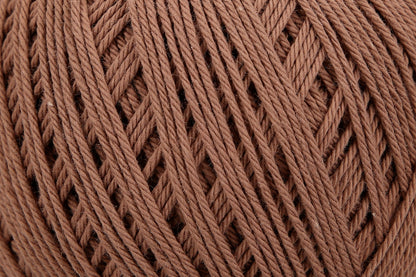 Ball of Anchor Baby Pure Cotton 4 ply yarn in Brown