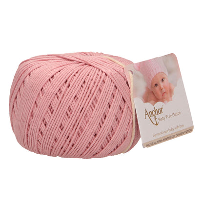 Ball of Anchor Baby Pure Cotton 4 ply yarn in Lilac