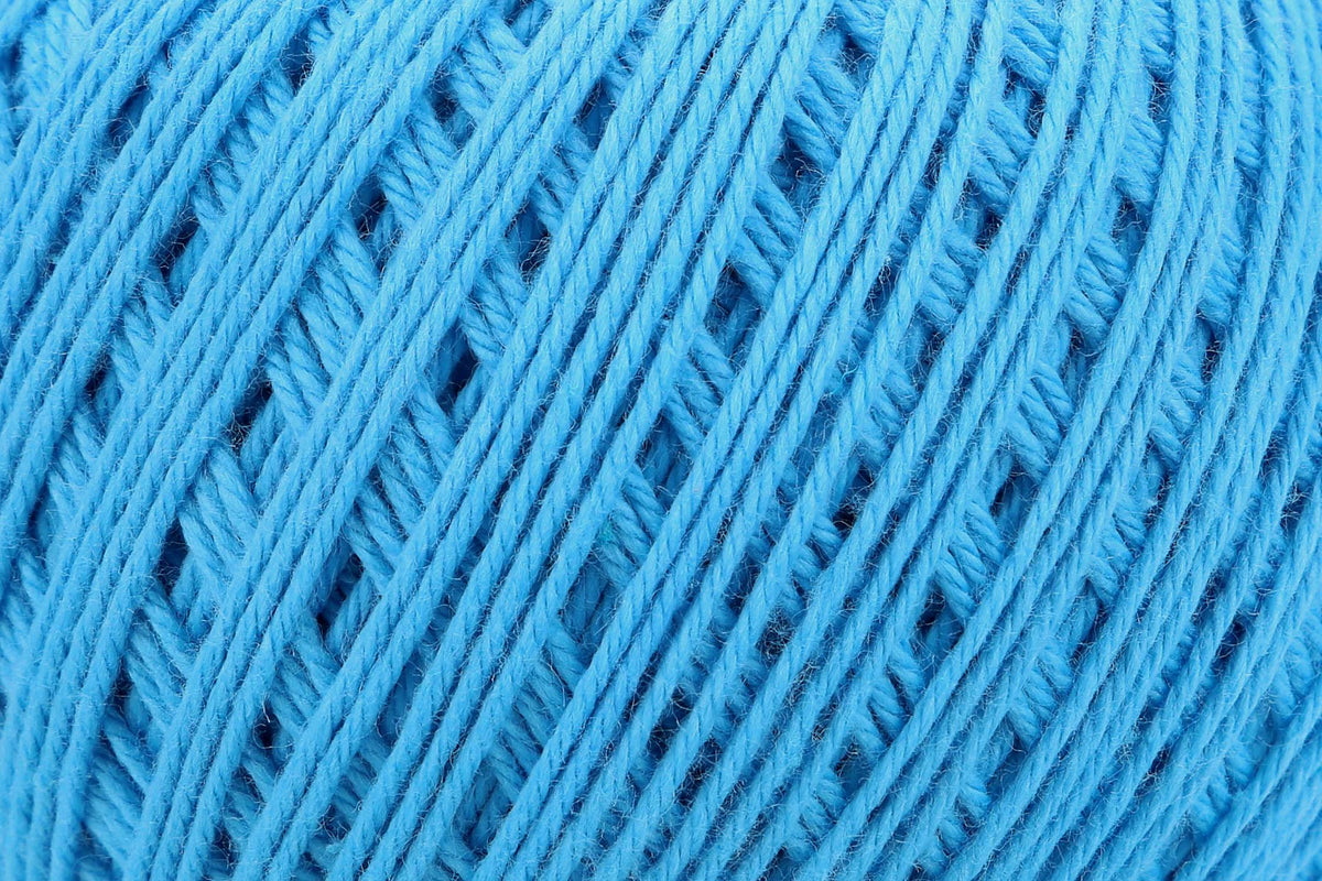 Ball of Anchor Baby Pure Cotton 4 ply yarn in Turquoise