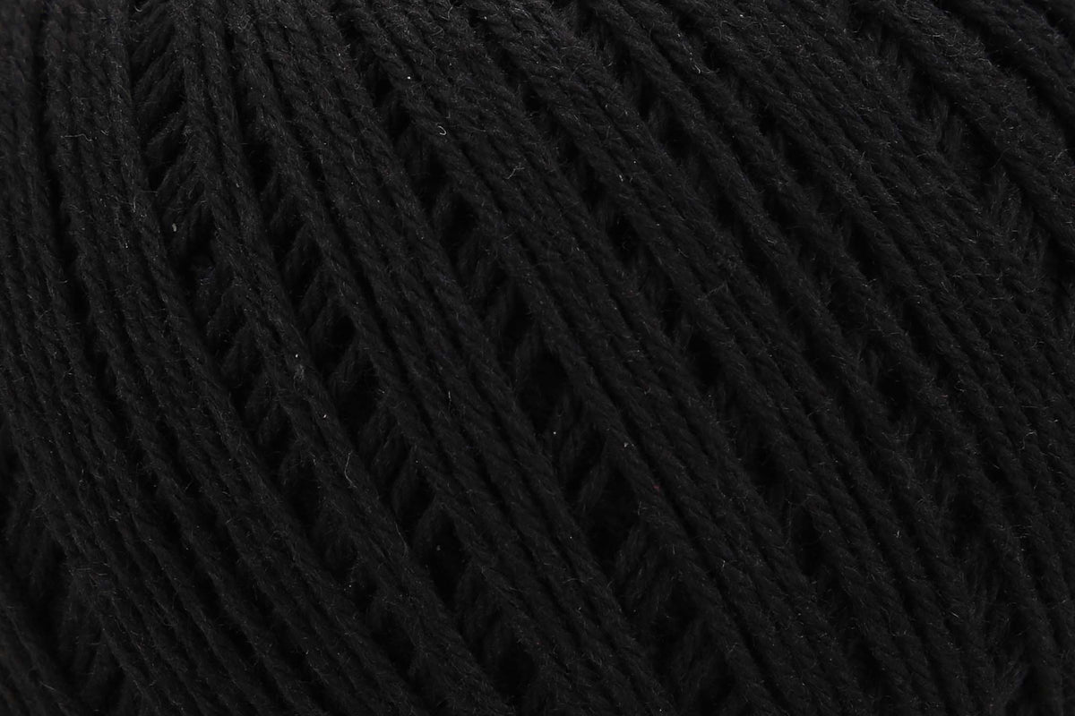 Ball of Anchor Baby Pure Cotton yarn in Black