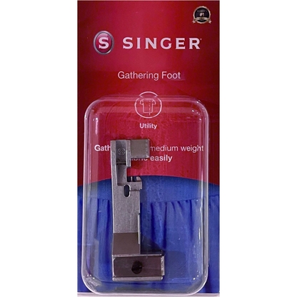 Singer HD0405S Heavy Duty Overlocker + Free Gathering Foot worth £24.99, 2/3/4 thread configuration, large cutting blade, fast and efficient overlocker - Latest 2026 model year