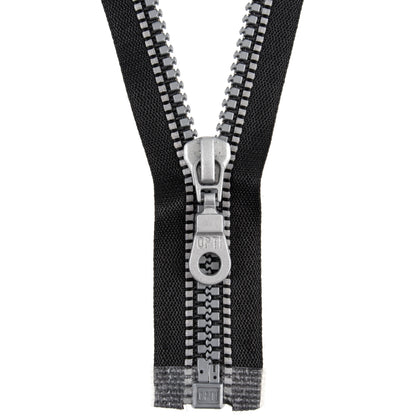 Opti 30cm reflective open end sport zip