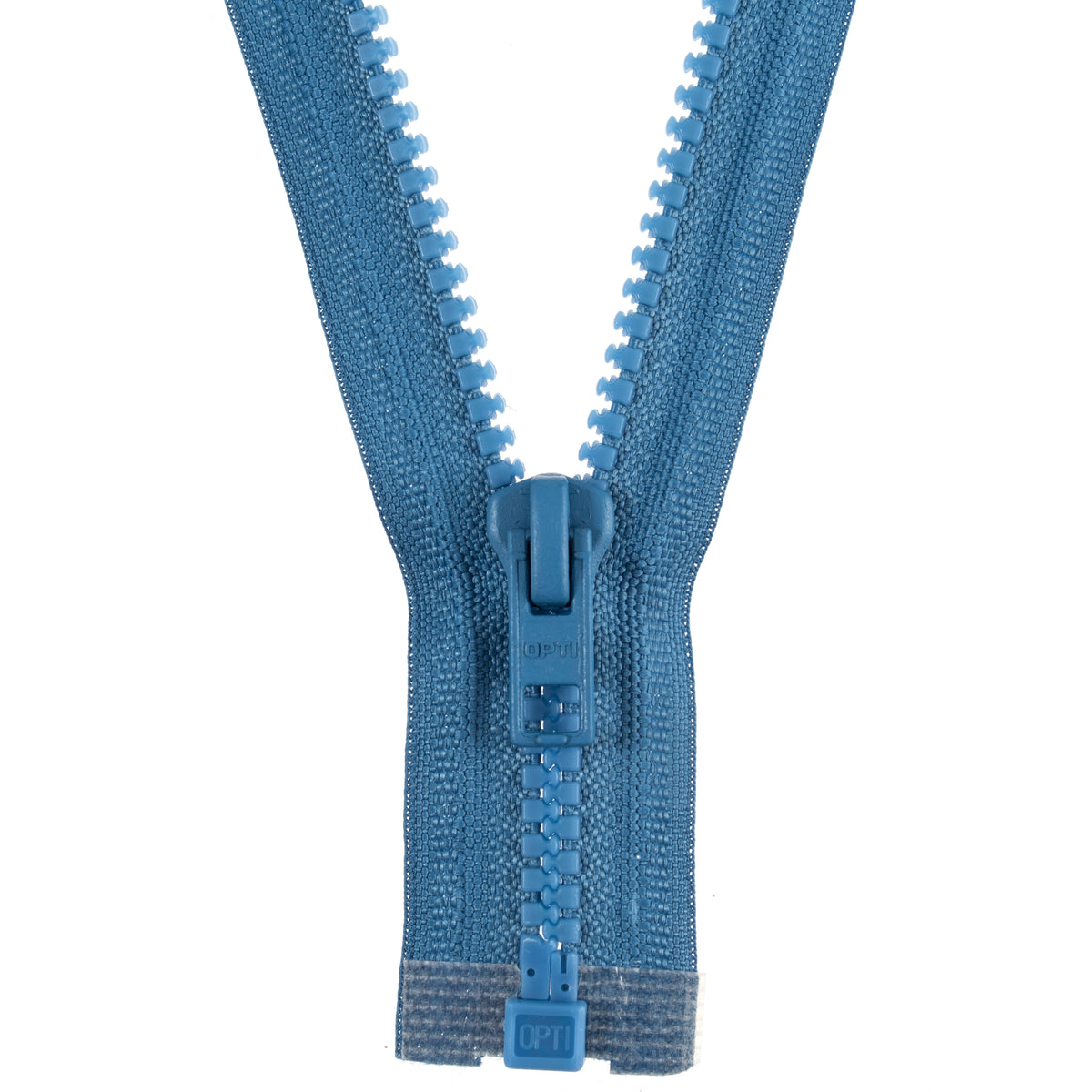 Opti 45cm open end plastic sport zip