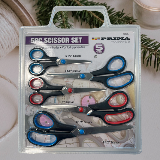 Prima 5 Piece Scissor Set