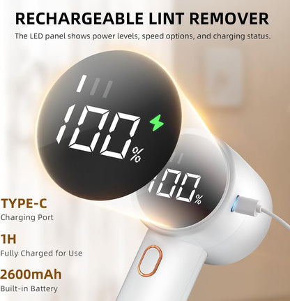 Electric Fabric Shaver - Professional Lint Remover * Singer Sewing Outlet Exclusive Offer * Rechargeable Lint Remover, Shaver, Defuzzer