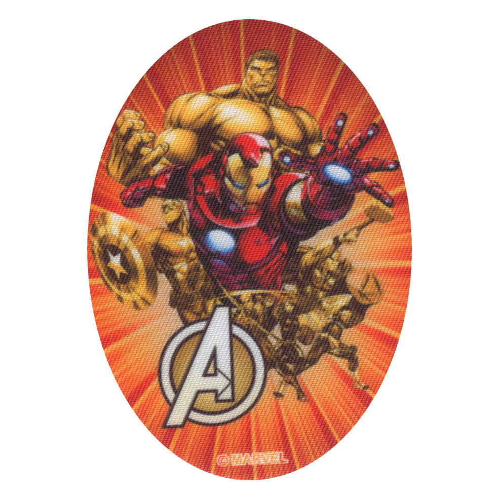 Avengers embroidered iron-on patch