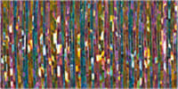 Spool of Gutermann Holoshimmer metallic thread in pale multi