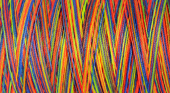 Gutermann Miniking Multi-Colour Overlocking Thread 1000m - Shade 9822