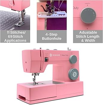 Singer Heavy Duty 4411 Pink - Special Edition - Only one in UK spec - Ex Display model