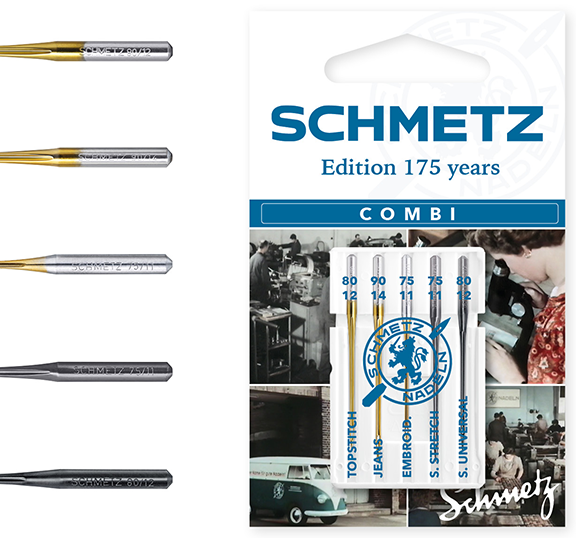 Schmetz 175 Years limited edition combi needle set