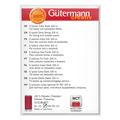 Gutermann Extra Strong Thread Set - 6 x 100m