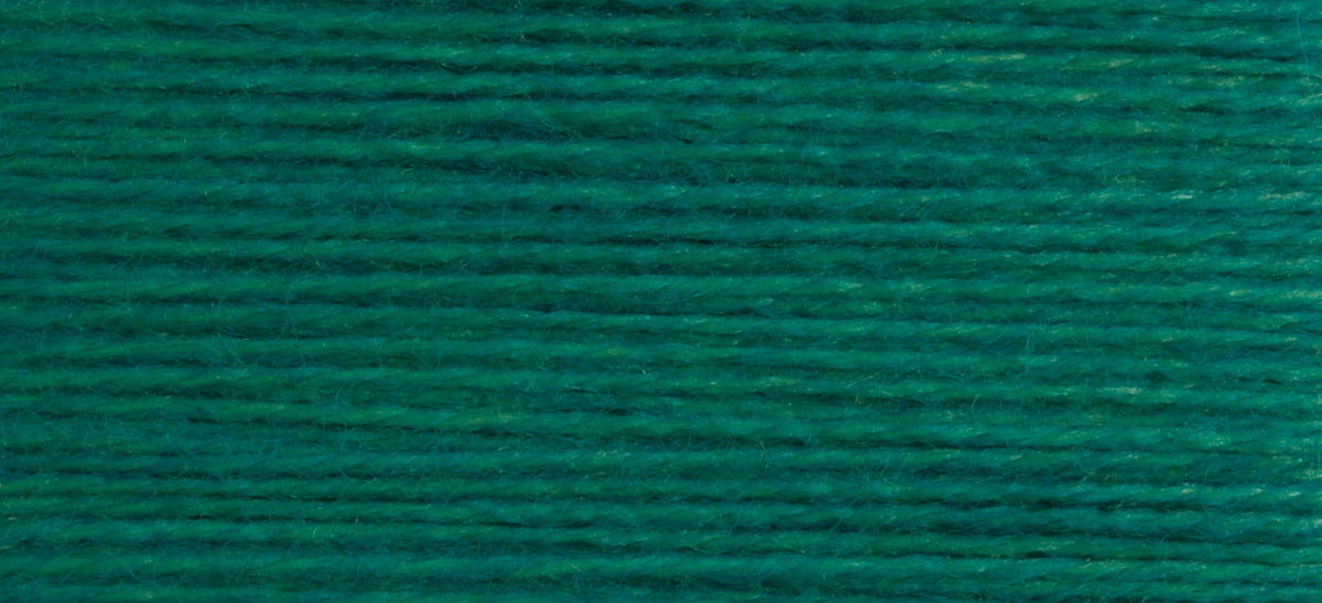 Card of Scanfil mending wool in emerald