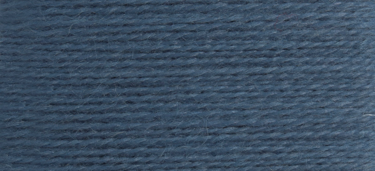 Card of Scanfil mending wool in steel blue