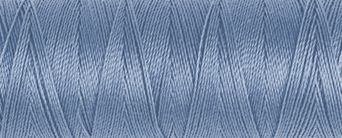 Spool of Gutermann Maraflex elastic thread in china blue