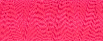 Spool of neon pink Gutermann Maraflex elastic sewing thread