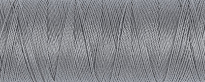 Spool of silver grey Gutermann Maraflex elastic sewing thread