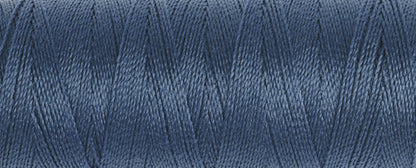 Spool of steel blue Gutermann Maraflex elastic sewing thread