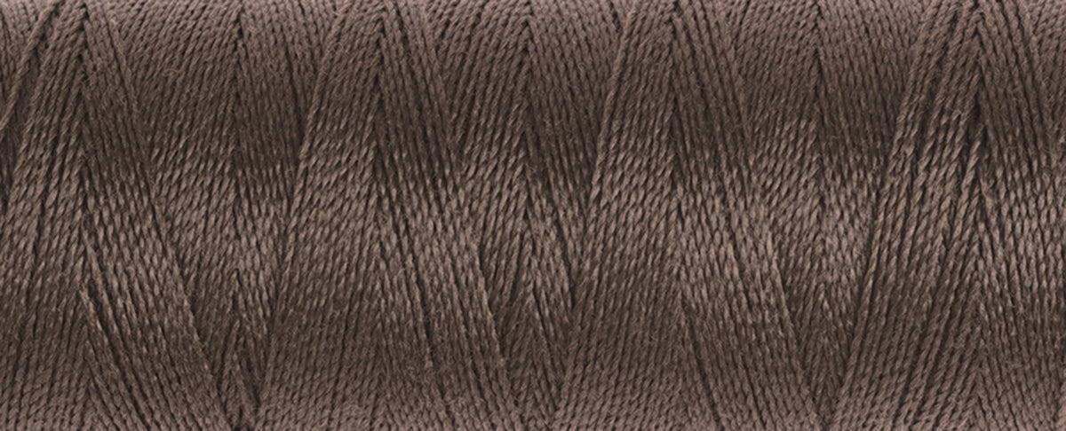 Spool of taupe Gutermann Maraflex elastic sewing thread