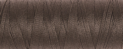 Spool of taupe Gutermann Maraflex elastic sewing thread