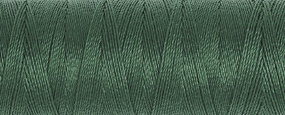 Spool of pine green Gutermann Maraflex elastic sewing thread