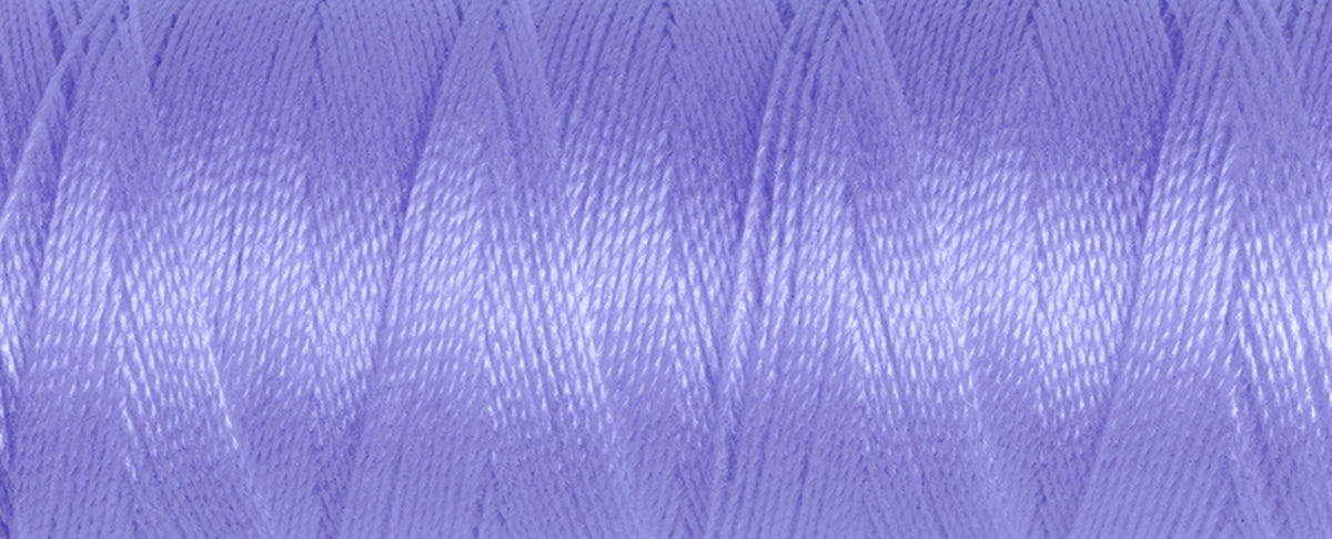 Spool of Gutermann Maraflex elastic thread in cornflower blue