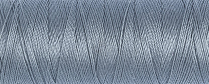 Spool of sky blue Gutermann Maraflex elastic sewing thread