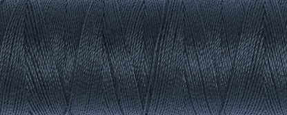 Spool of ink blue Gutermann Maraflex elastic sewing thread