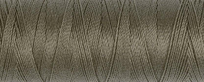 Spool of khaki Gutermann Maraflex elastic sewing thread