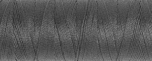 Spool of steel grey Gutermann Maraflex elastic sewing thread