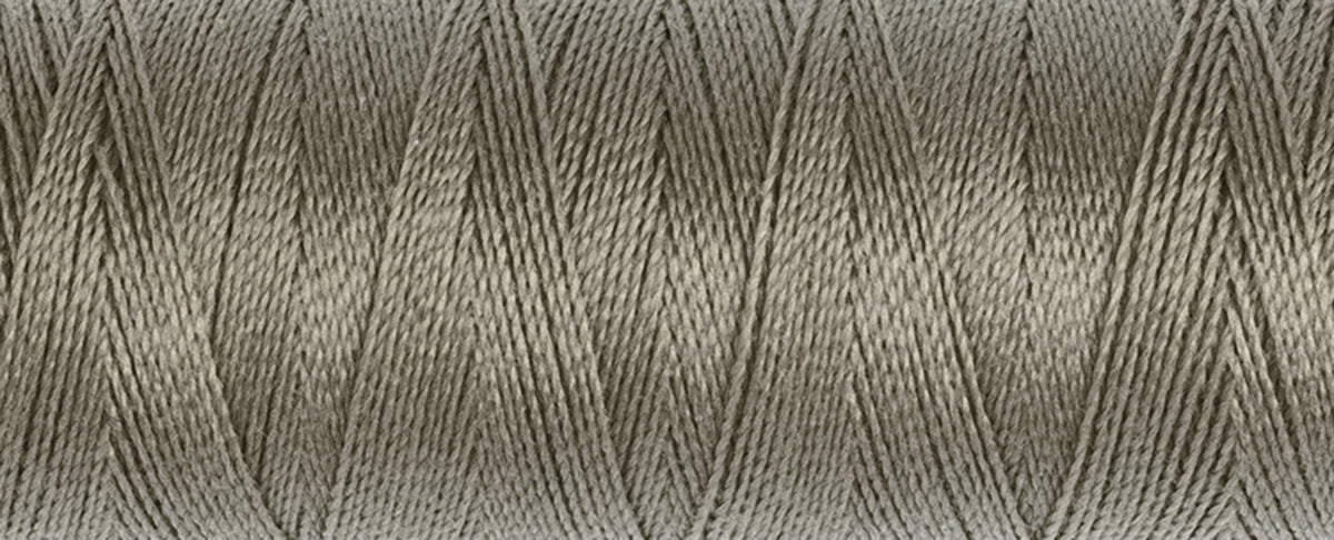 Spool of mushroom Gutermann Maraflex elastic sewing thread