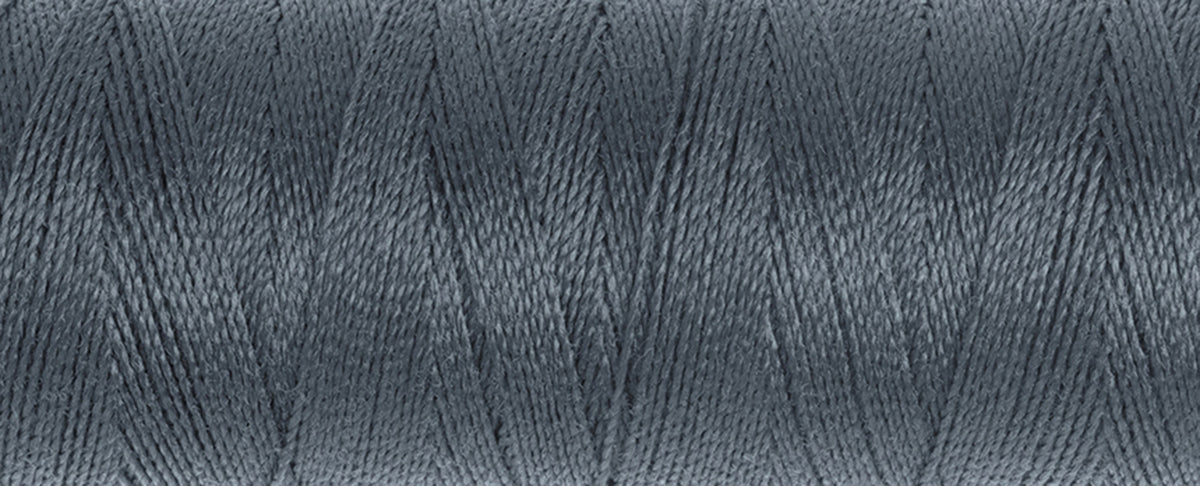 Spool of mid grey Gutermann Maraflex elastic sewing thread