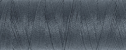 Spool of mid grey Gutermann Maraflex elastic sewing thread