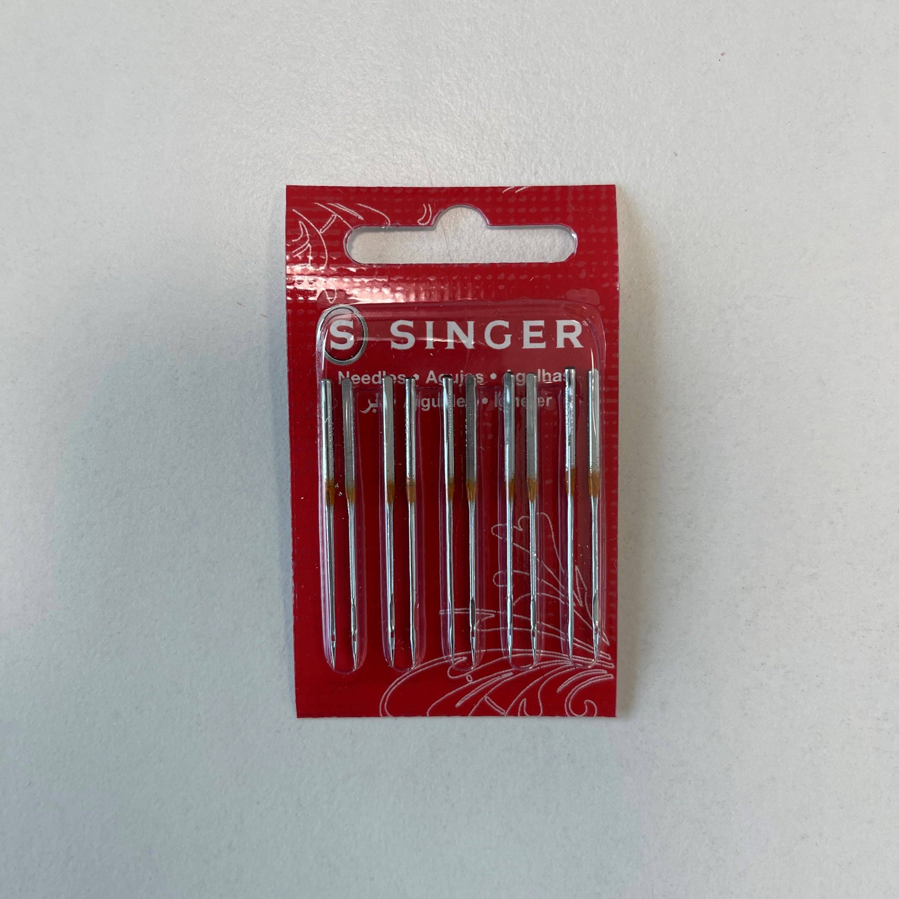Singer Ball Point Needles 5 x Singer Ball Point Overlocker Needles (2054) Assorted – Singer ...