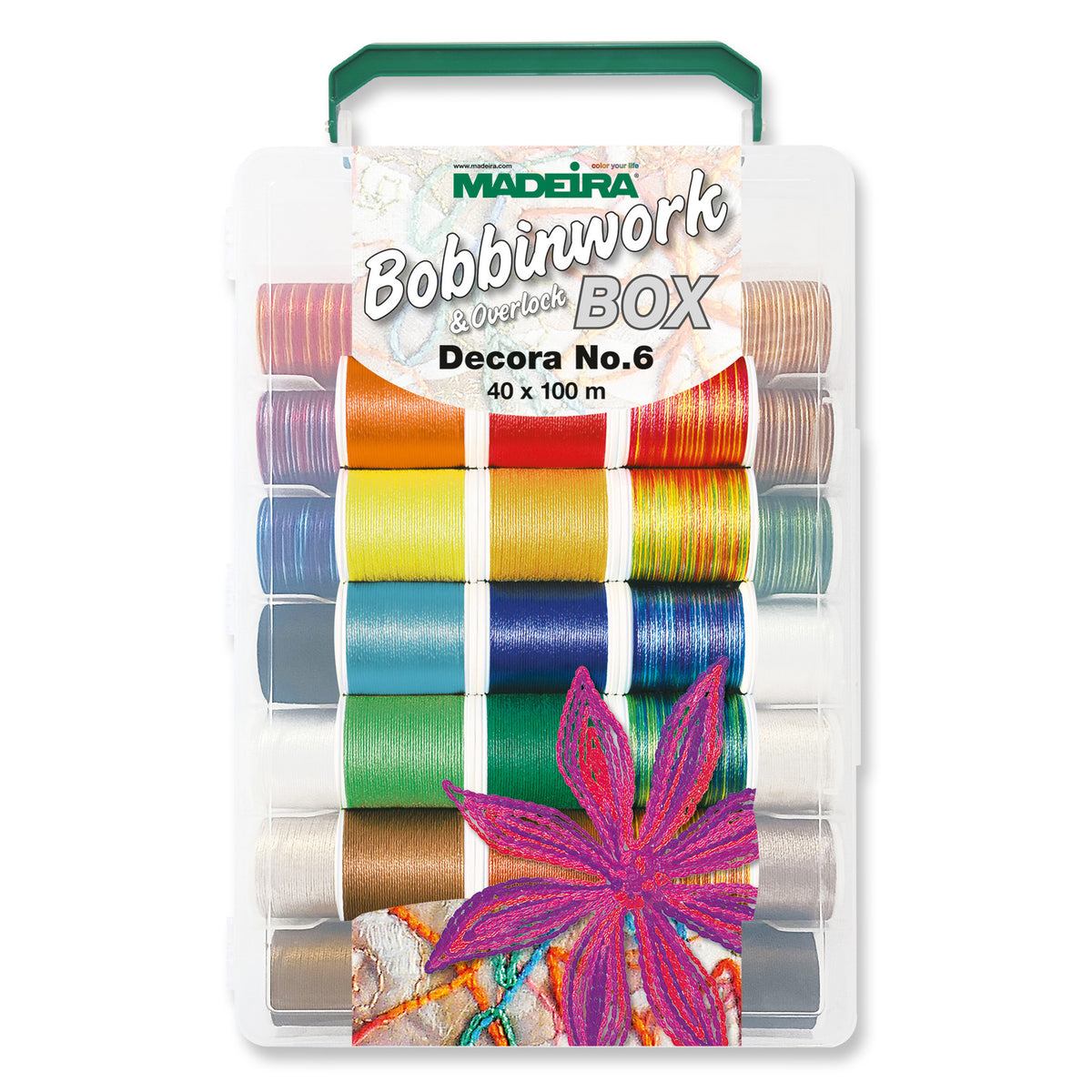 Madeira Softbox of Decora No.6 thread spools