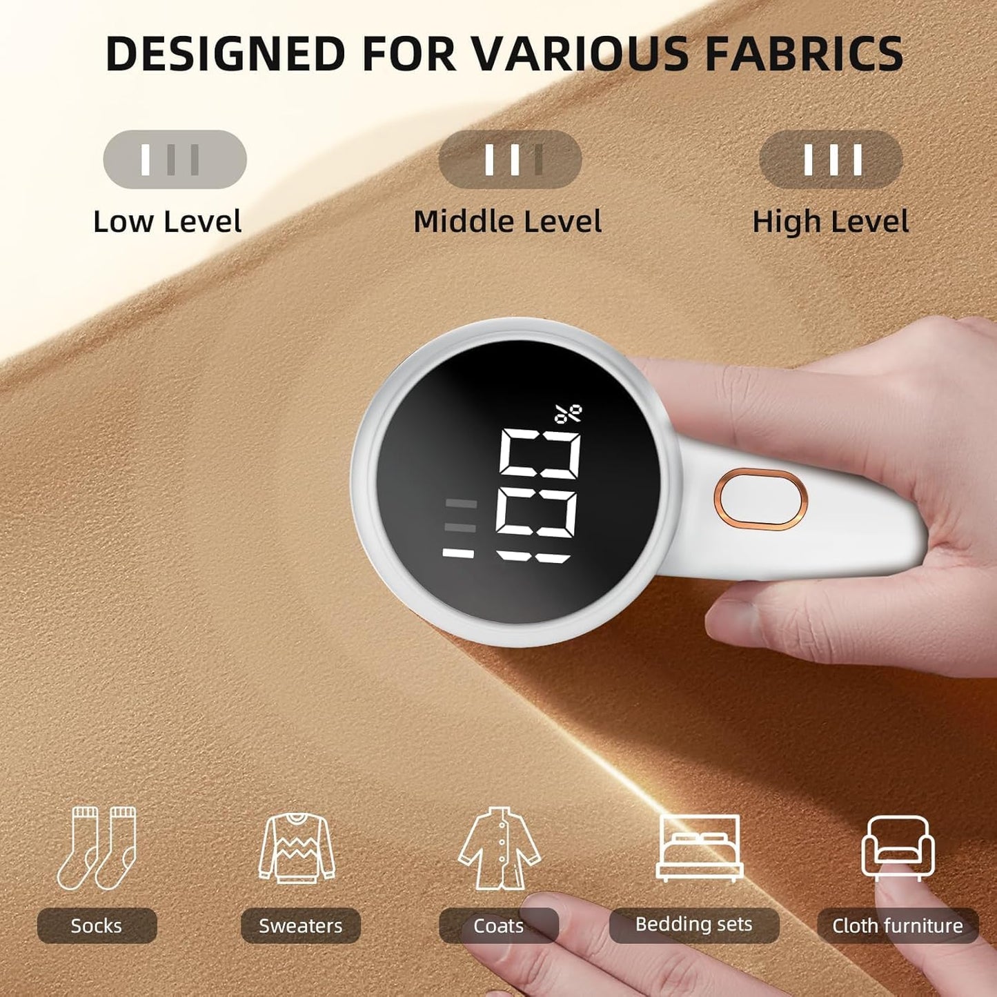 Electric Fabric Shaver - Professional Lint Remover * Singer Sewing Outlet Exclusive Offer * Rechargeable Lint Remover, Shaver, Defuzzer
