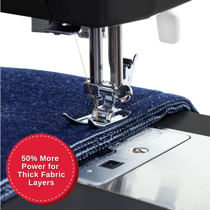Singer Heavy Duty 4432 Black Limited Edition Sewing Machine - Most popular Heavy Duty machine in 2025. Strong mechanical machine - New 2025 model - August Sew-Off Sale