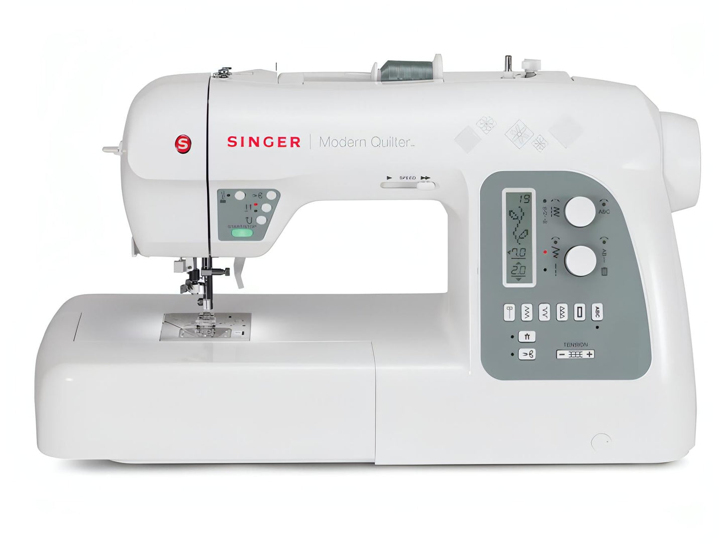 Singer Modern Quilter 8500q Sewing Machine - 25" of workspace inc. extension table