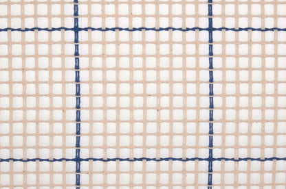 Roll of natural Zweigart rug canvas with grid lines
