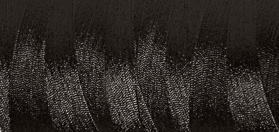 Black spool of Madeira Aerolock overlocker thread