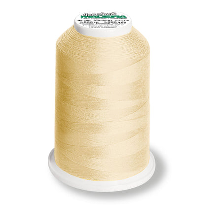 Madeira Aerolock overlock thread on a mini king spool in sand