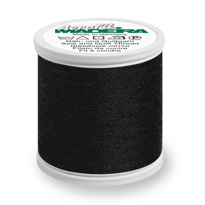 Spool of Madeira Aerofil sewing thread in Black