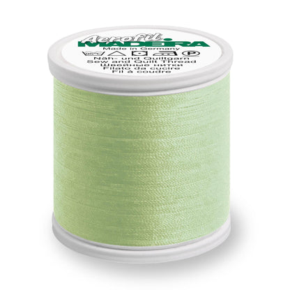 Spool of Madeira Aerofil sewing thread in Mint