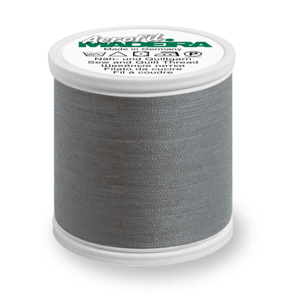 Spool of Madeira Aerofil sewing thread in Tarmac
