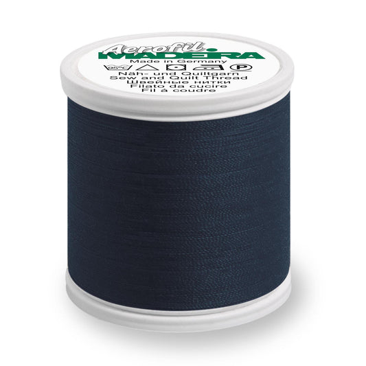 Madeira Aerofil No.120 Sew-All Thread 400m - Dark Indigo (#8
