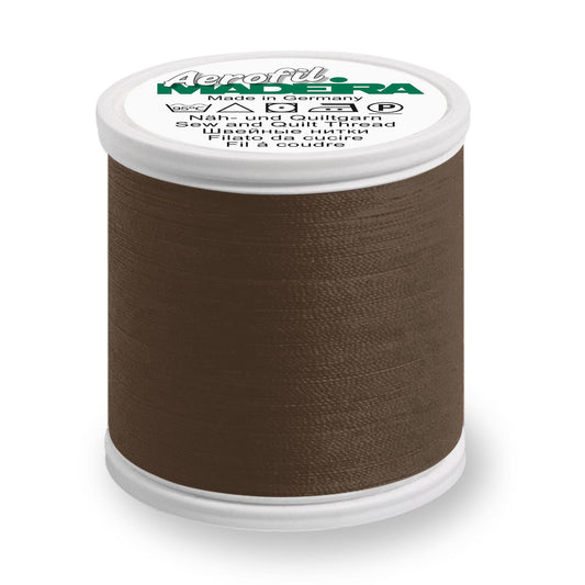Madeira Aerofil No.120 Sew-All Thread 400m - Dark Brown (#92