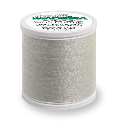 Madeira Aerofil No.120 400m spool of thread in Light Silver