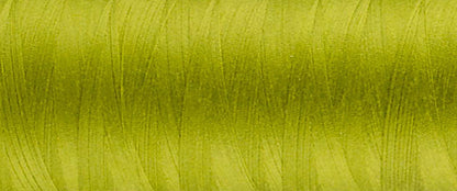 Spool of lime green Madeira AeroQuilt thread