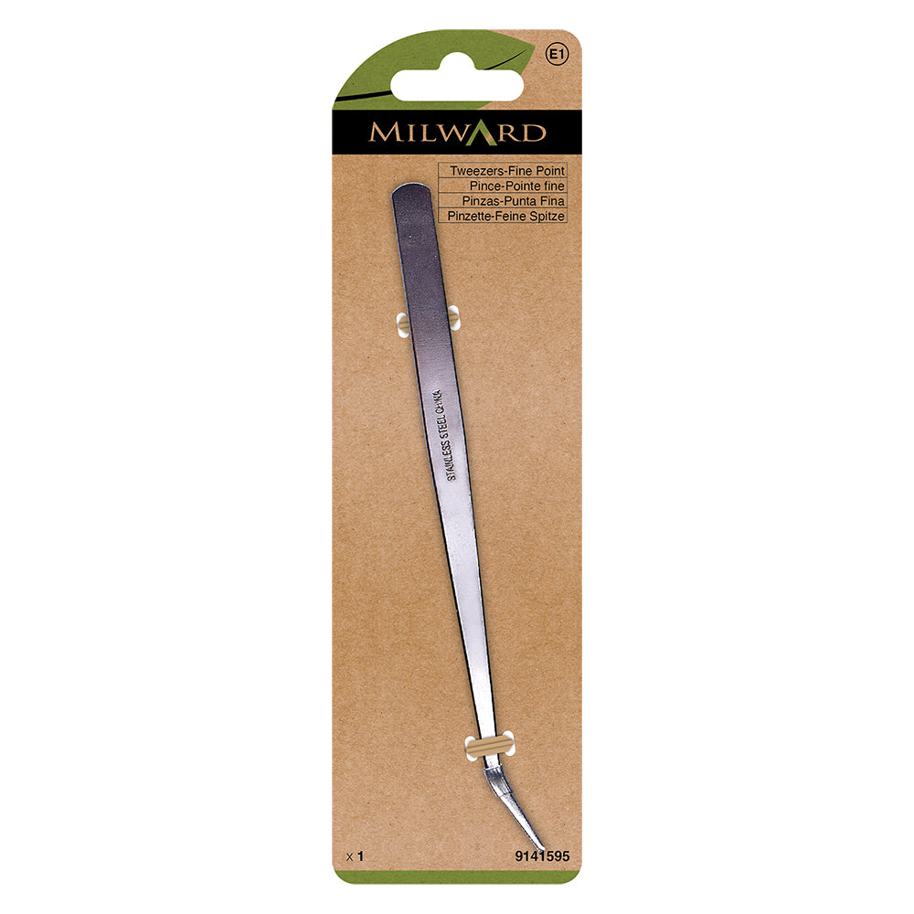 Milward long fine point tweezers