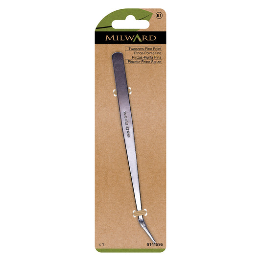 Milward long fine point tweezers