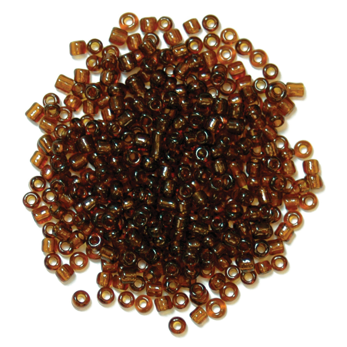 Pack of bronze seed beads